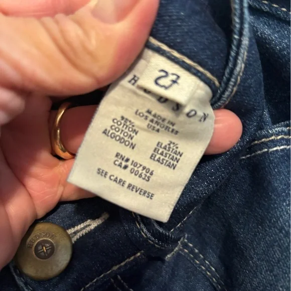 Hudson low rise jeans size 27 - Picture 7 of 8